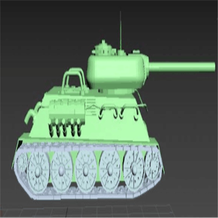 固镇充气军用坦克模型